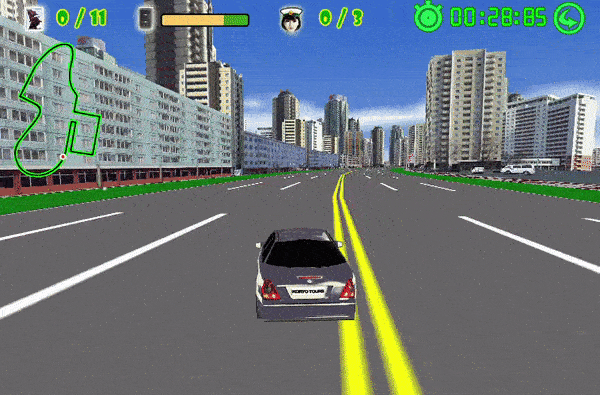 Pyongyang Racer » la brutta copia di Driver sviluppato dalla Corea del Nord